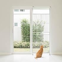 Amazon.co.jp: BTM ペットゲート191～255cm 脱走防止 柵 ロック